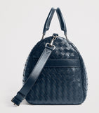 Bottega Veneta Intrecciato leather duffle bag, Italian luxury - British product