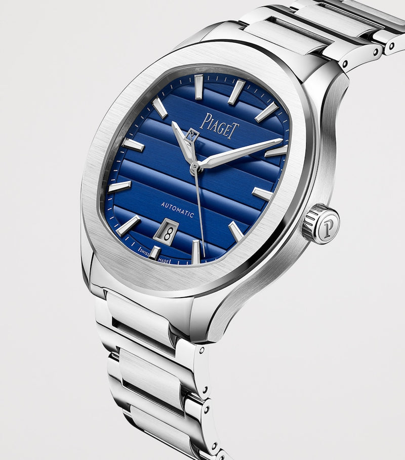 Piaget stainless steel Polo Signature Date watch 42mm - British product