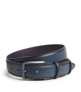 Harrods Elliot Rhodes Grained Leather Belt- Buy online at McGrocer
