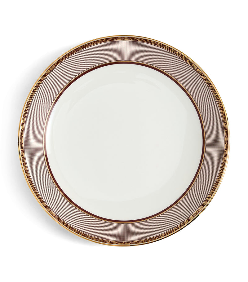 Wedgwood Red Splendour deep plate 22cm (British brand)
