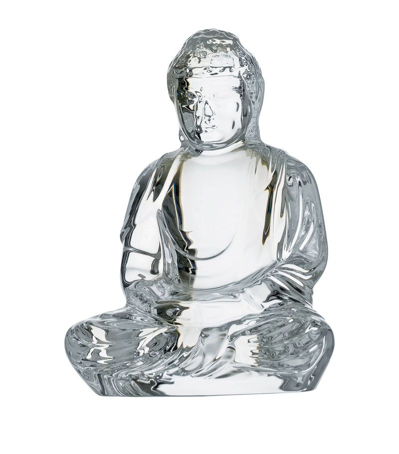 Baccarat Buddha crystal ornament - British product