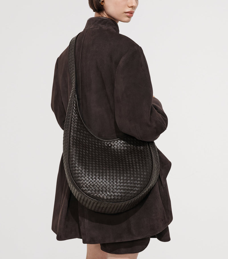 Bottega Veneta Ovetto leather shoulder bag (British brand)