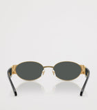 Versace steel oval sunglasses - British product