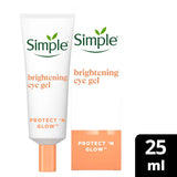 Simple Protect n Glow Brightening Eye Gel 25ml (British brand)