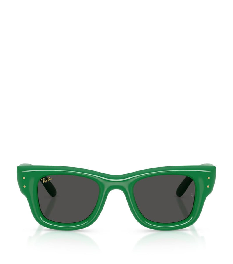 Ray-Ban Nylon Puffer Square sunglasses, imported from the UK
