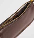 Coach Waverly shoulder bag leather gold hardware, UK version