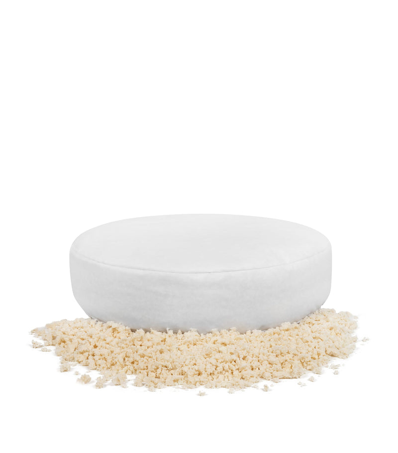 Looty Medium Organic Pet Pouf, 90cm diameter bed (British brand)