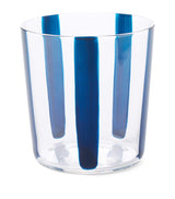 Harrods The Conran Shop Set of 4 Nova Stripe Glass Tumblers 360ml- Buy online at McGrocer