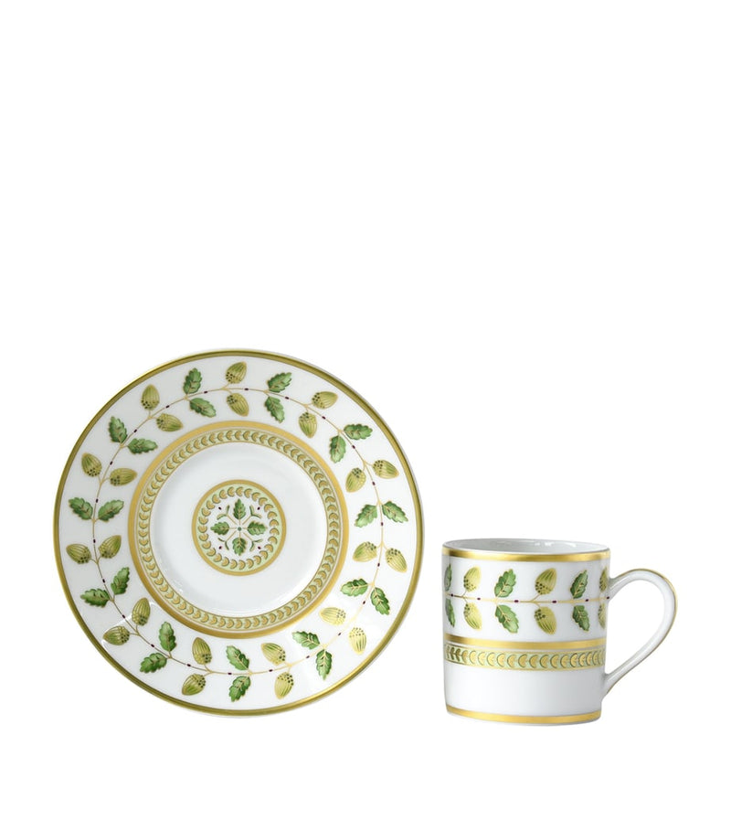 Bernardaud Constance coffee cup and saucer, UK version