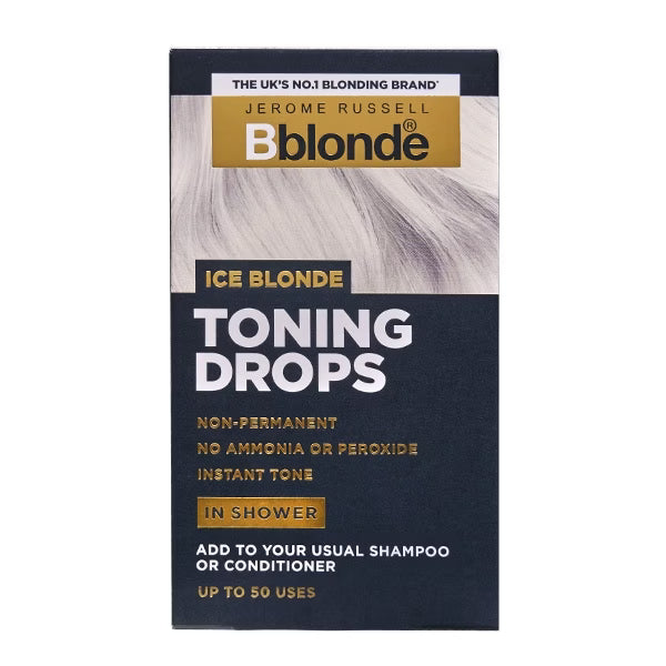Jerome Russell Bblonde toning drops ice blonde , UK version