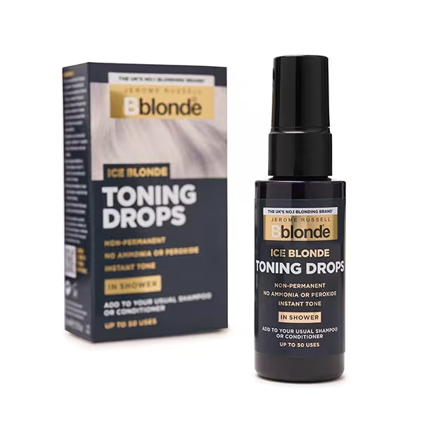 Jerome Russell Bblonde toning drops ice blonde , UK version