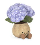 Jellycat Amuseables Hydrangea plush toy 24cm, imported from the UK