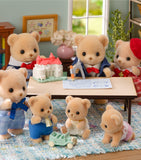 Sylvanian Families Biscuit Bear toy family - British product