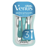 Venus Extra Smooth Disposable Razors x3 GOODS Boots