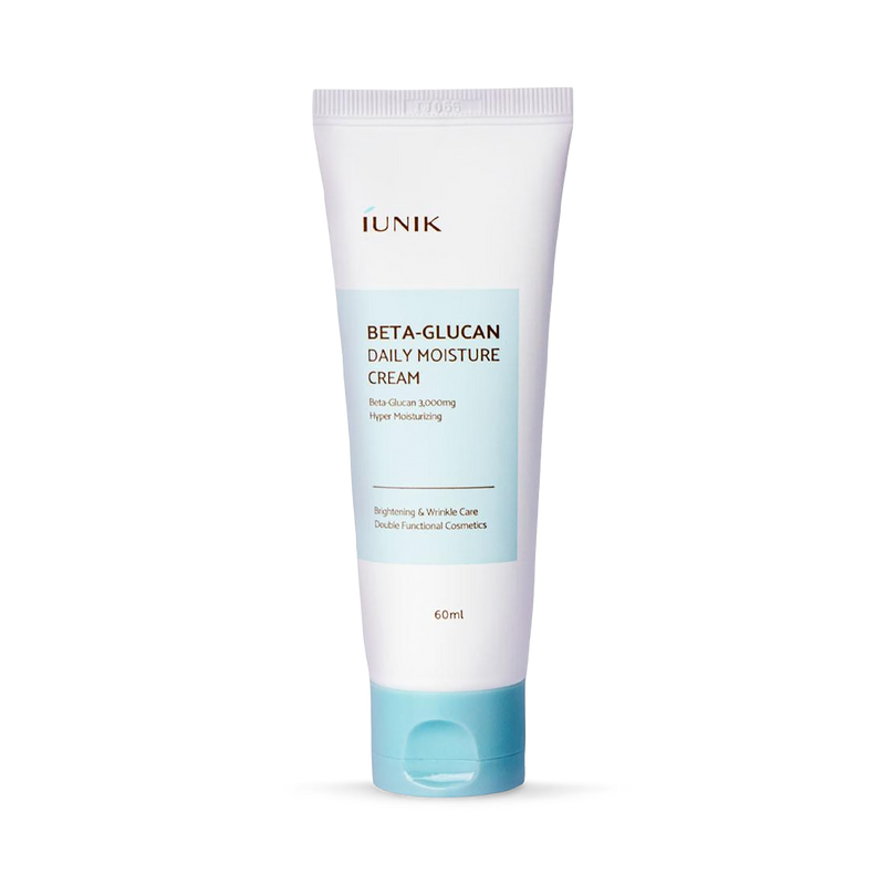 IUNIK Beta-Glucan Moisture Cream 60ml, imported from the UK