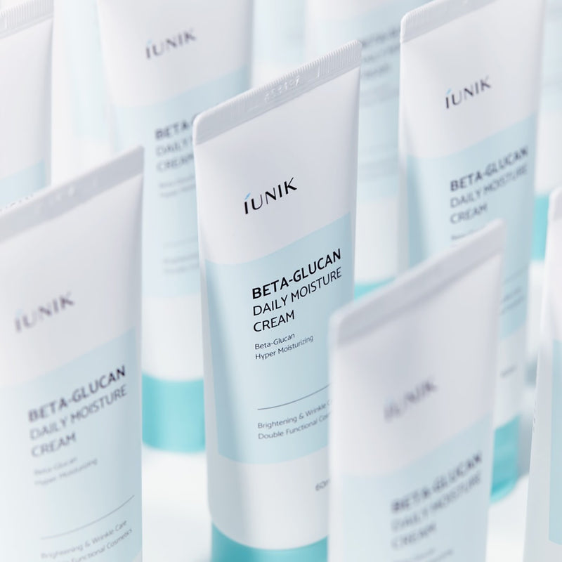 IUNIK Beta-Glucan Moisture Cream 60ml, imported from the UK