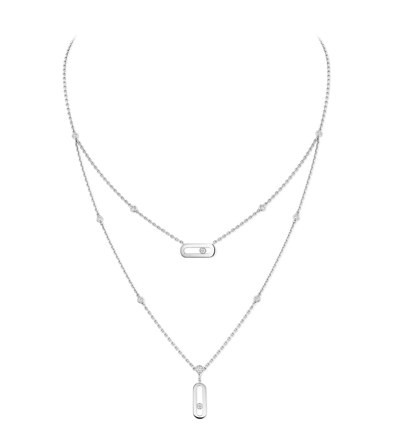 Messika Move Uno diamond necklace 0.30ct (British brand)
