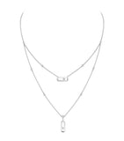 Messika Move Uno diamond necklace 0.30ct (British brand)