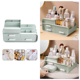 Livingandhome Desk Organizer Green 3-drawer, imported from the UK