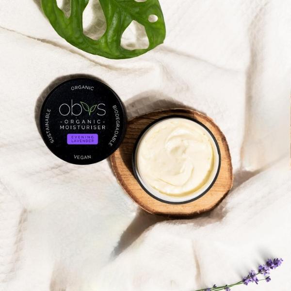 Obvs Skincare gift set moisturisers Mandarin and Lavender 2x100ml, imported from the UK