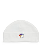 Paint My Dreams cotton embroidered beanie 'U', UK version