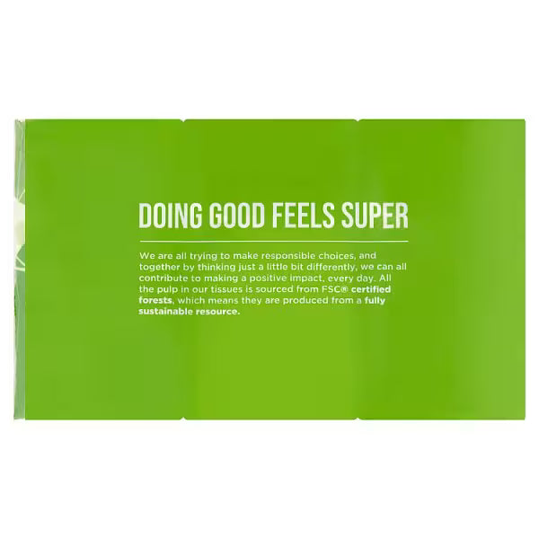 Superdrug balsam pocket tissues aloe vera 6 pack (British brand)