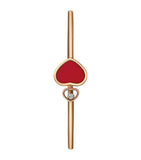 Chopard Happy Hearts bangle rose gold diamond, imported from the UK