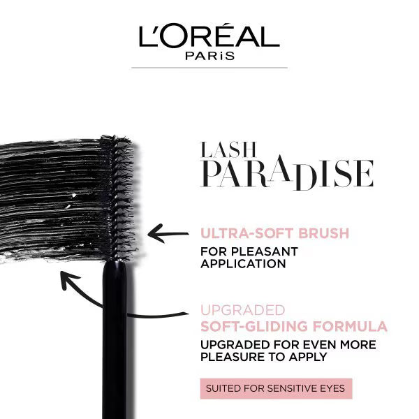 L'Oréal Paris Paradise Mascara Intense Black, UK version