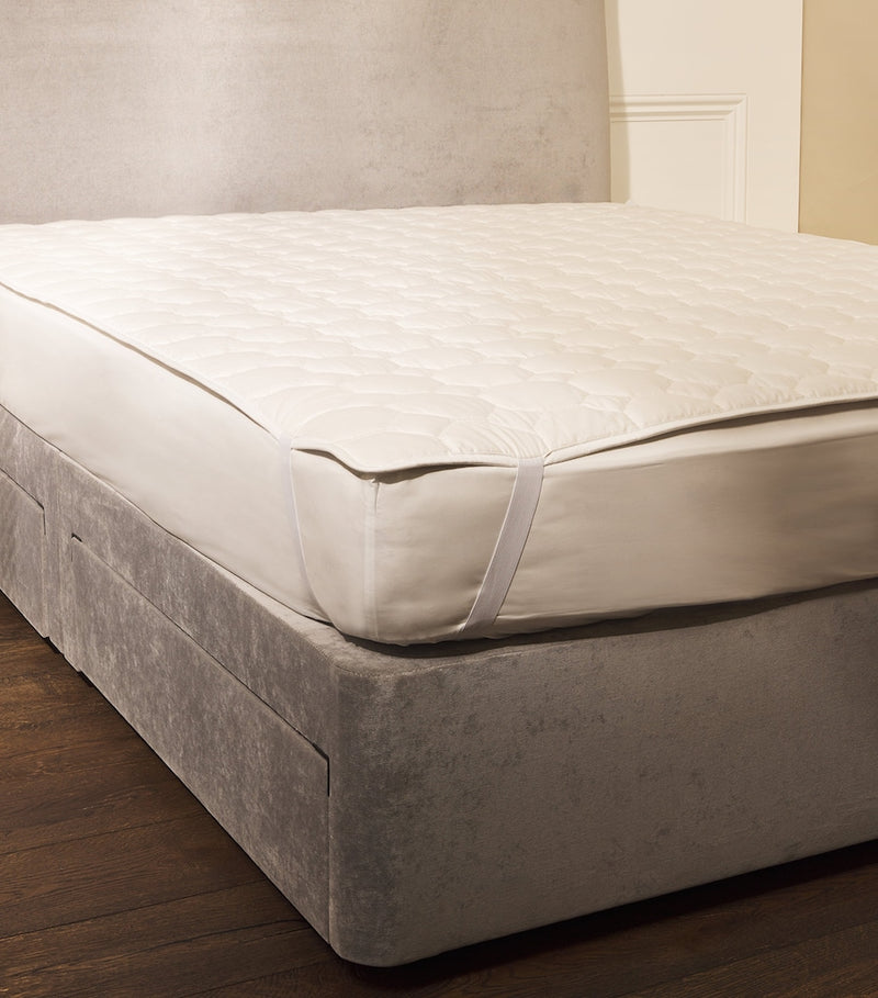 Harrods of London cotton super king mattress protector, imported from the UK