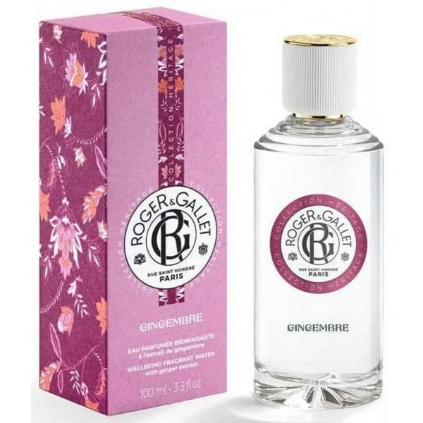 Roger & Gallet fragrant water Gingembre Rouge 100ml, imported from the UK