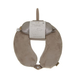 Danielle Creations Grey Travel Neck Pillow and Eye Mask Set - British product
