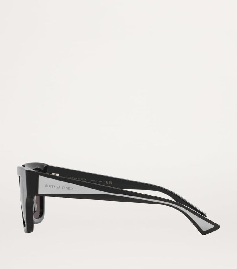 Bottega Veneta acetate BV1276S sunglasses in bold frame (British brand)