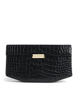 Harrods Toteme Croc-Embossed Leather Shoulder Bag- Buy online at McGrocer