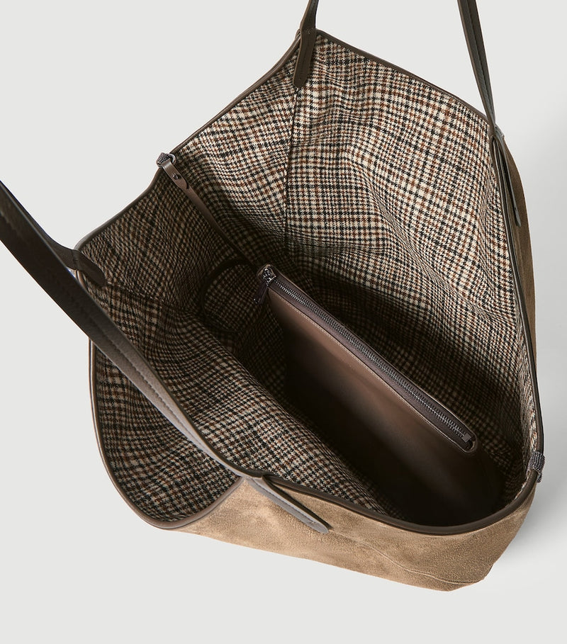 Brunello Cucinelli BC Duo tote bag, imported from the UK