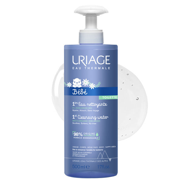 Uriage Baby 1st Cleansing Water 500ml (British brand)