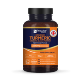 Holland & Barrett Prowise Healthcare Organic Turmeric 2280mg High Strength with Black Pepper and Ginger Supplement - 180 Vegan Capsules- Buy online at McGrocer