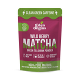 Holland & Barrett Green Origins Wild Berry Matcha Green Tea Drink Powder 75g- Buy online at McGrocer