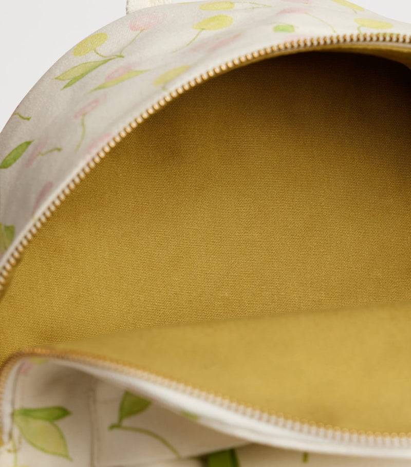 Bonpoint Jova backpack with cherry print cotton - British product