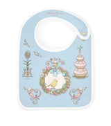 Harrods Atelier Choux Organic Cotton Spring Bunny Bib- Buy online at McGrocer