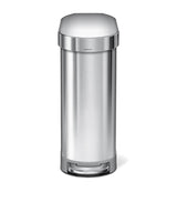 Harrods Simplehuman Slim Brushed Steel Pedal Bin (45L)- Buy online at McGrocer