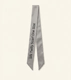 Givenchy silk stamp bandeau 125cm x 5cm, imported from the UK