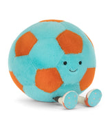 Harrods Jellycat Amuseables Sports Football 2 Plush Toy (27cm)- Buy online at McGrocer