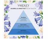 Yardley London Eau de Toilette Bluebell 125ml (British brand)