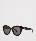 LOEWE Mini Anagram Butterfly sunglasses with gold tone temples, UK version