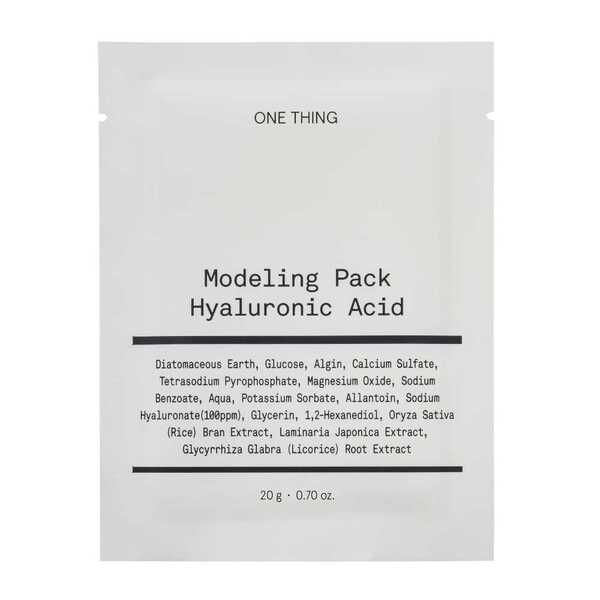 ONE THING Hyaluronic Acid Modeling Pack 20g, imported from the UK