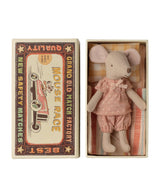 Harrods Maileg Big Sister Mouse Doll in Matchbox 13cm- Buy online at McGrocer