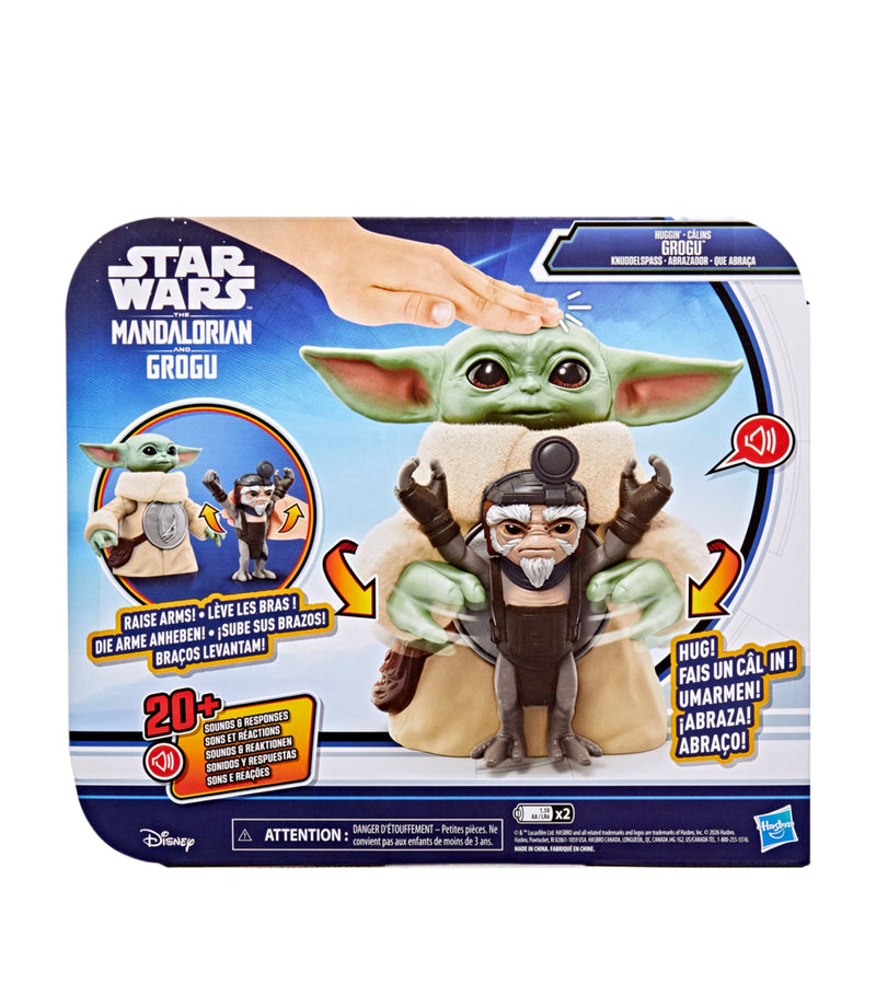 Star Wars Huggin' Grogu electronic figure 6.5 inches, UK version