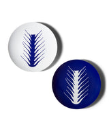 Harrods Cassina x Ginori 1735 Le Monde de Charlotte Perriand Arete Set of 2 Flat Plates (20cm)- Buy online at McGrocer
