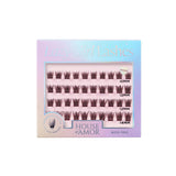Superdrug House of Amor Lazy Girl Pre-Glued Lashes Cocoa False Eyelash Clusters- Buy online at McGrocer