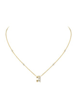 Harrods Messika Move Romane Yellow Gold and Diamond Necklace 0.31ct- Buy online at McGrocer